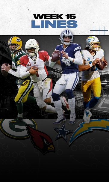 NFL odds Week 15: Opening lines for every game